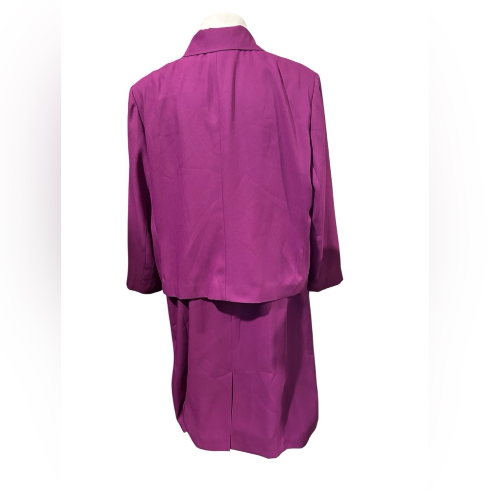 Vibrant Magenta Two-Piece Suit - Picture 3 of 9